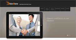 Desktop Screenshot of oficinahora.com.ar